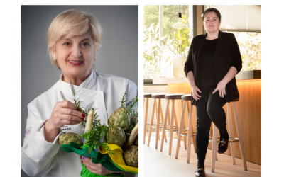 Pilar Idoate y Jaione Echarri galadonadas por la Academia Navarra de Gastronomía